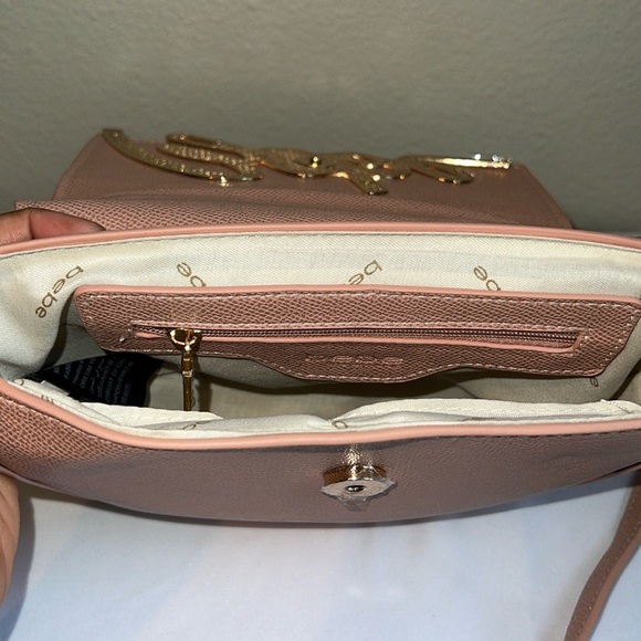 ❌SOLD ❌Bebe Gabriella Saddle Bag-Blush Color - Picture 11 of 12